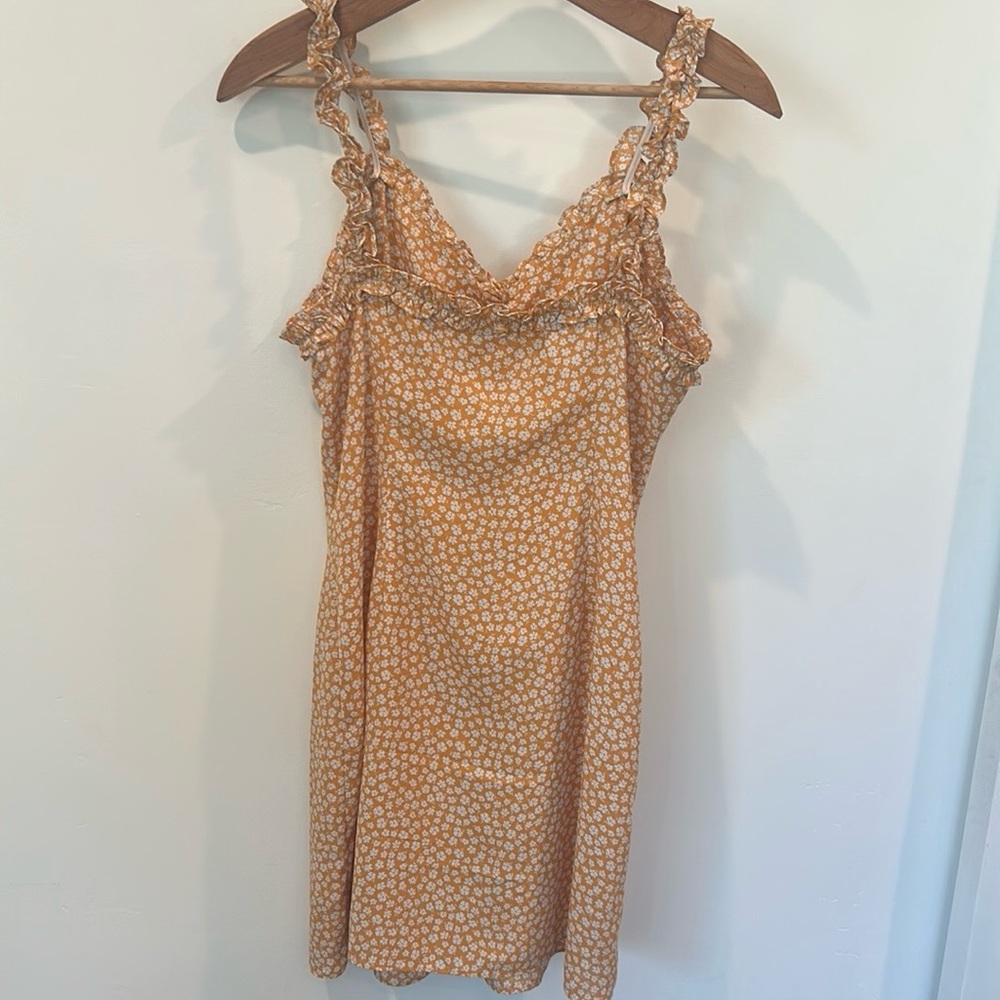Sage The Label Floral Button-Front Mini Dress - Picture 6 of 7